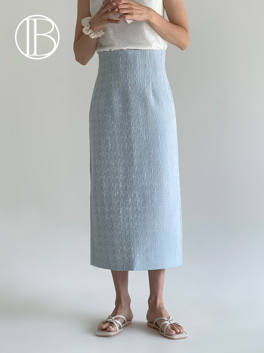 Deco Tweed Skirt